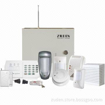 Home Security System with 32 Zones, Contact ID, GSM/PSTN Module, SIM Card